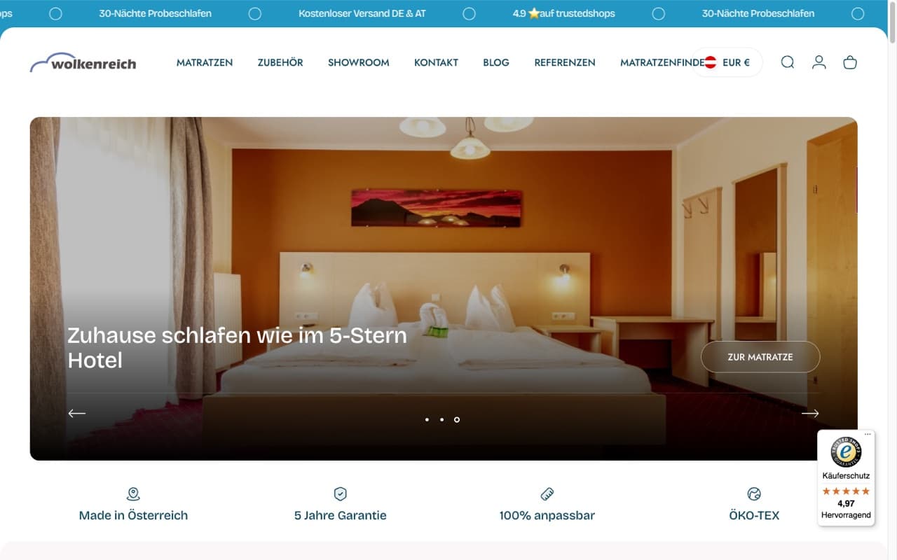 Wolkenreich GmbH, Projekt-Vorschau
