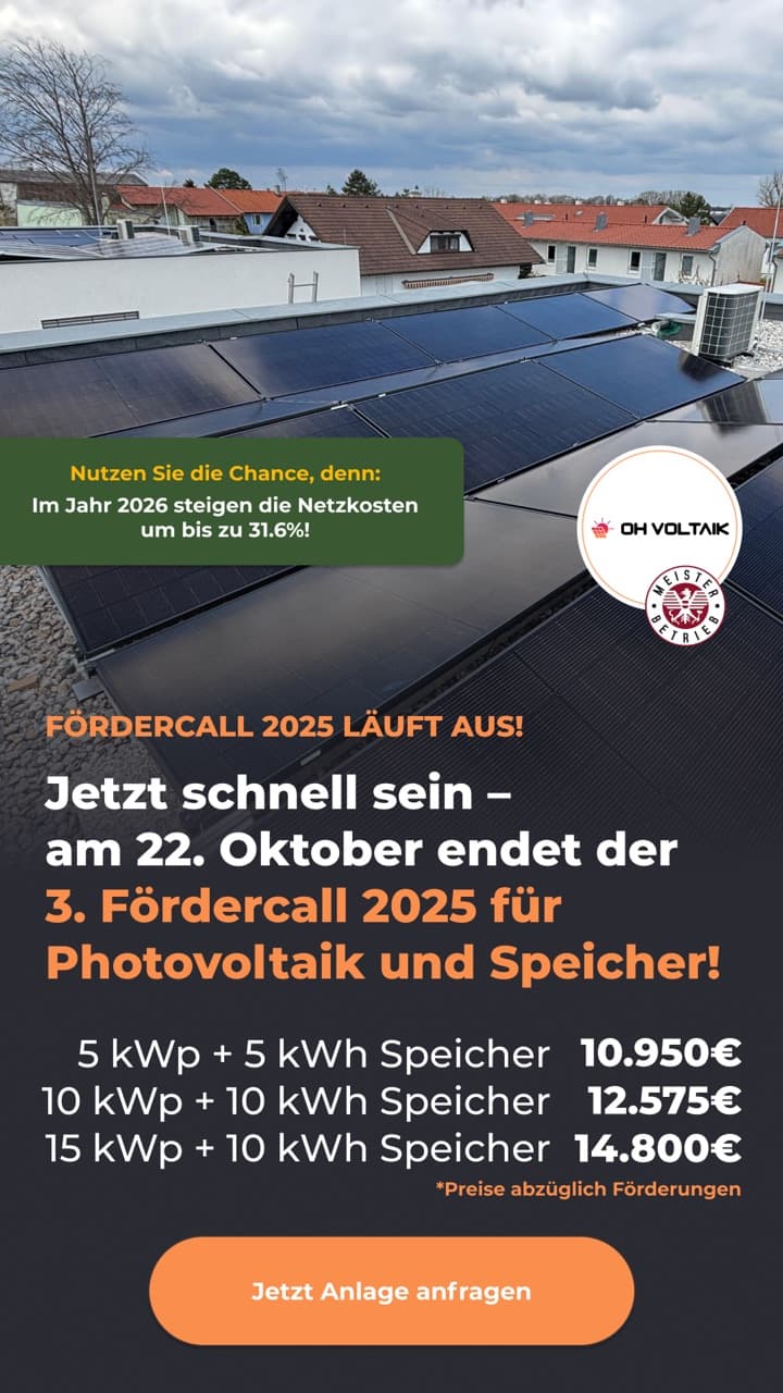 Meta-Anzeige von OH Voltaik, Oktober 2025